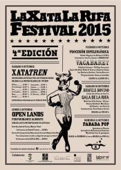 Cartel Festival La Xata la Rifa, 2015